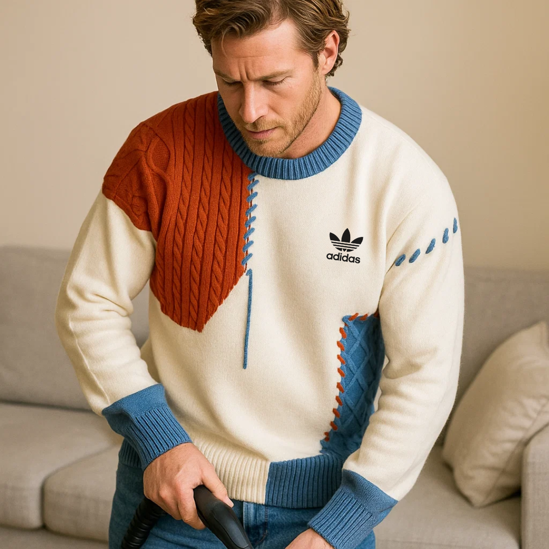 AD - Patchwork Casual Sweater