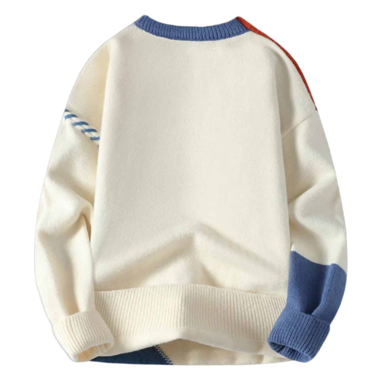 AD - Patchwork Casual Sweater