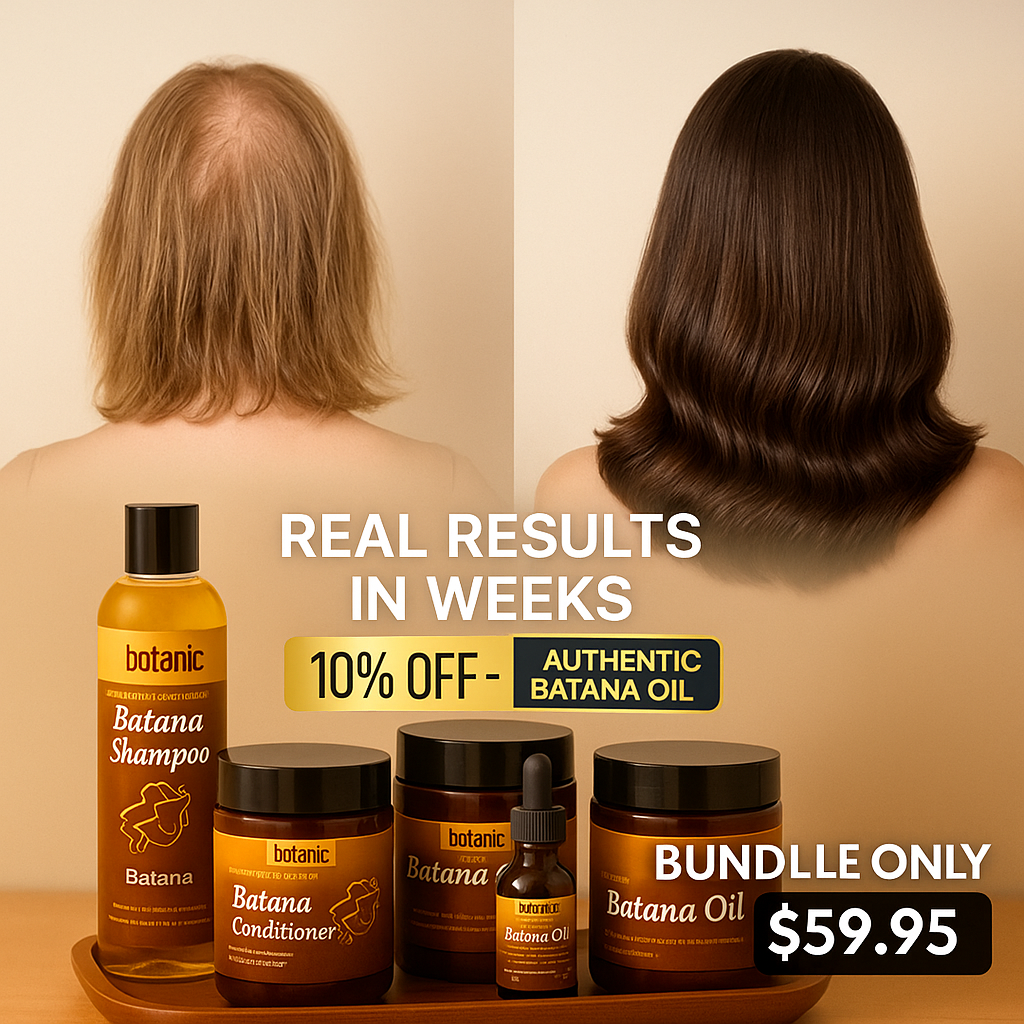 Original Batana Natural Hair Growth Ultimate Bundle Set