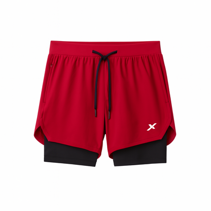 LAUNCH - 2-IN-1 DRY-FIT COMPRESSION SHORTS KIT [PAGE 01 LIGHT 02]